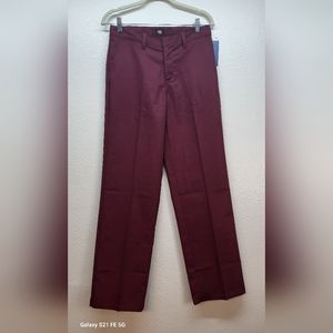 NWT Boys Dickies Maroon Pants